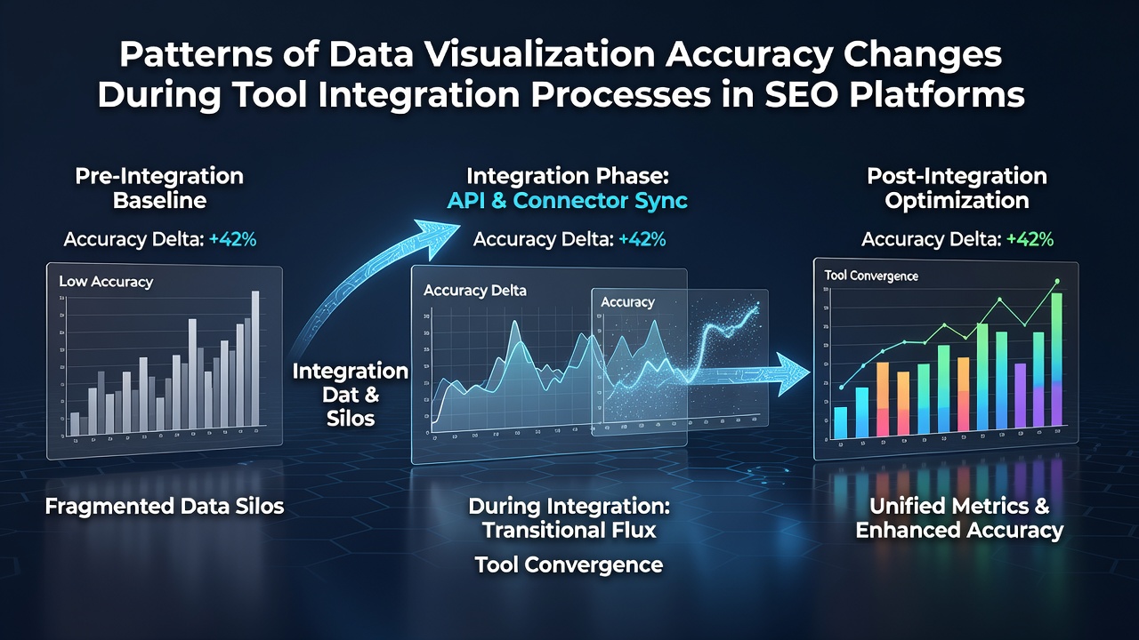 Patterns of Data Visualization Accuracy Changes During Tool Integration Processes in SEO Platforms